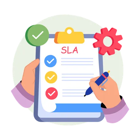 Service Level Agreement  Illustration