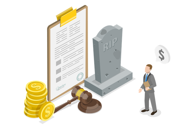 Service notarial en matière de succession et de testament  Illustration