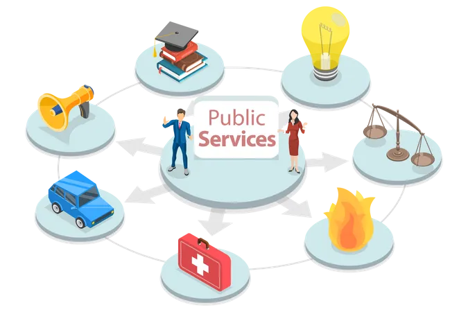 Service publique  Illustration