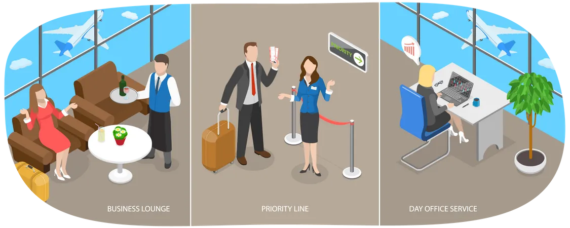 Services aéroportuaires  Illustration
