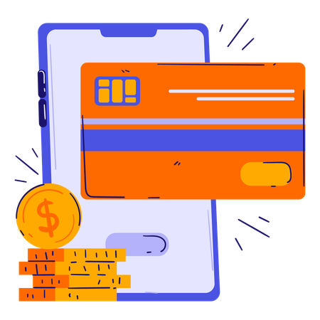 Les services bancaires mobiles  Illustration