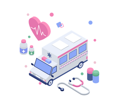 Services médicaux d'urgence  Illustration