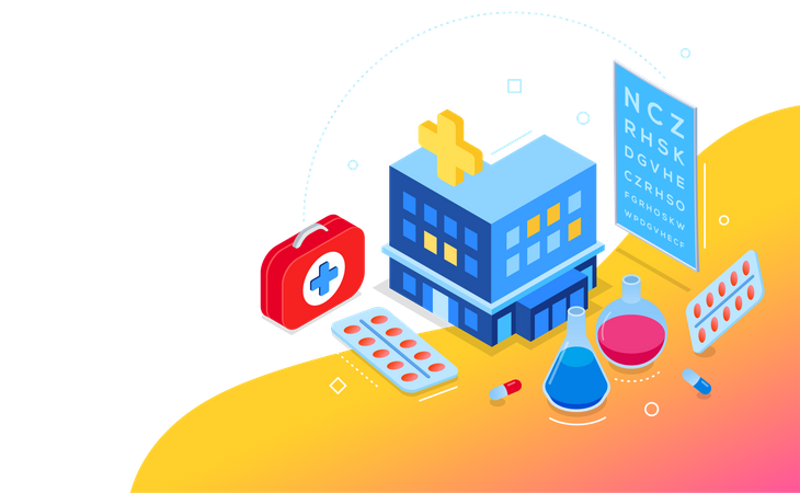 Services médicaux Illustration