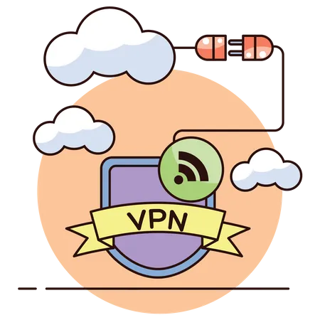 Servicio VPN  Ilustración