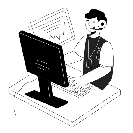 Serviço Logístico  Ilustração