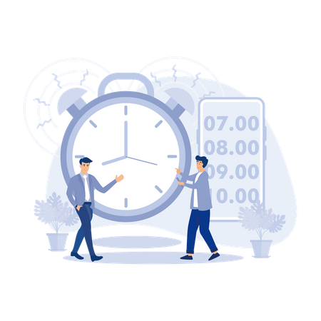 Set Alarm  Illustration