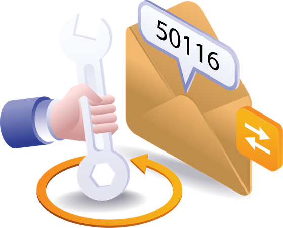 Setting security confirmation email number  Illustration