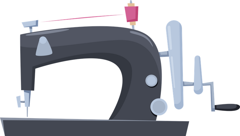 Sewing Machine  Illustration