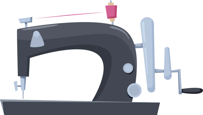 Sewing Machine  Illustration