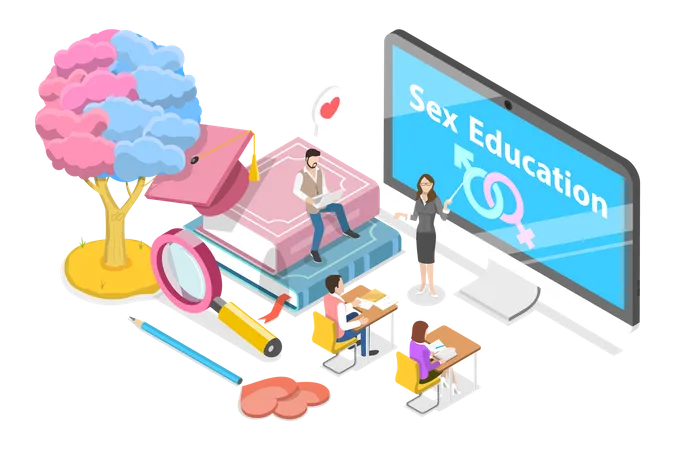 Sex Education  Illustration