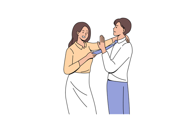 Sexual Harassment of Men  Illustration