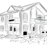 shack house illustration free download