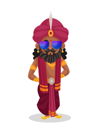 Shakuni  Illustration