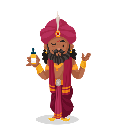 Shakuni  Illustration