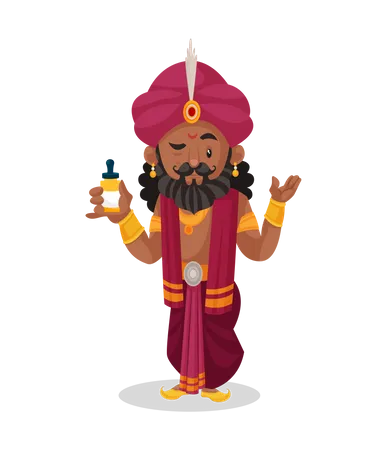 Shakuni  Illustration