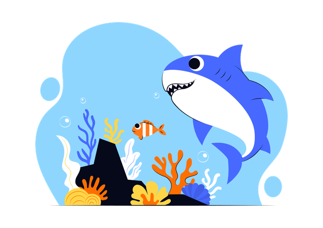 Shark Awareness Day  Illustration