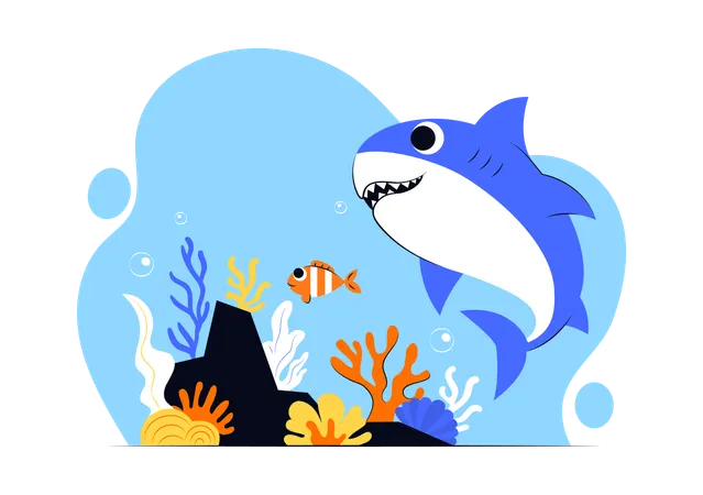 Shark Awareness Day  Illustration