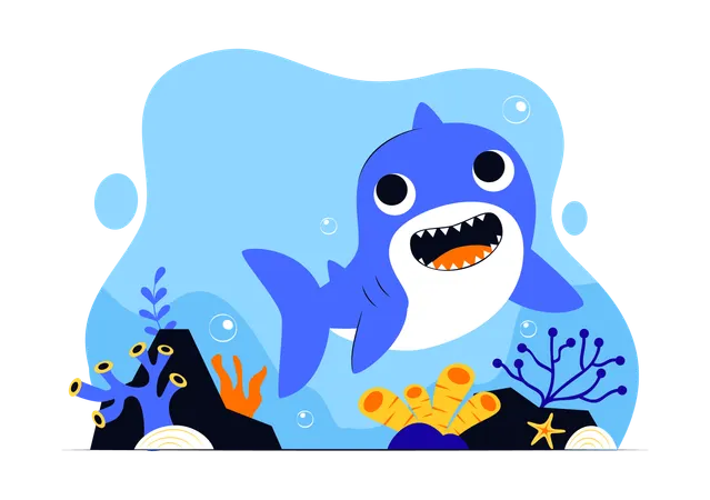 Shark Awareness Day  Illustration