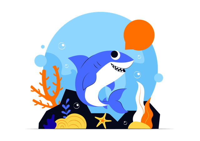 Shark Awareness Day  Illustration