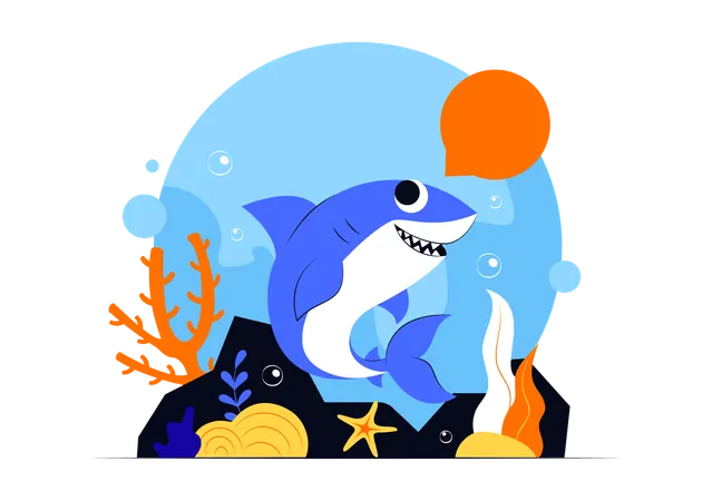 Shark Awareness Day  Illustration