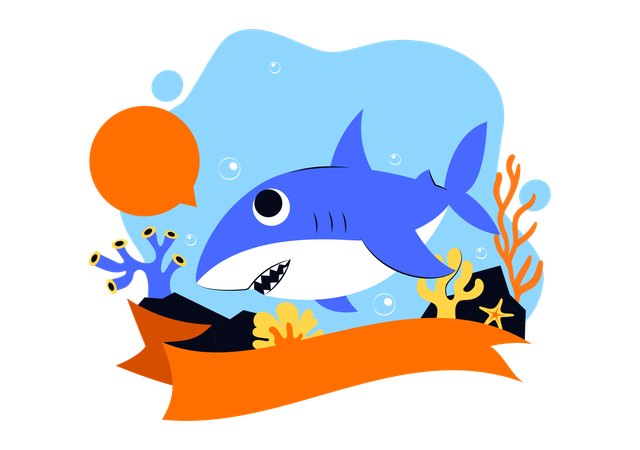 Shark Awareness Day  Illustration