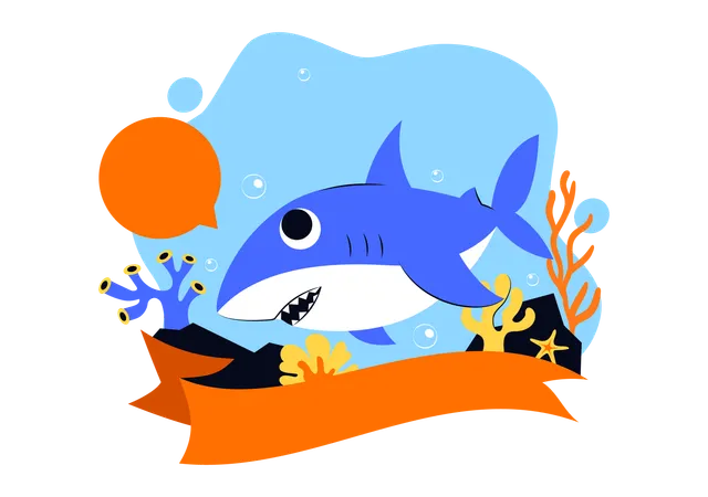 Shark Awareness Day  Illustration