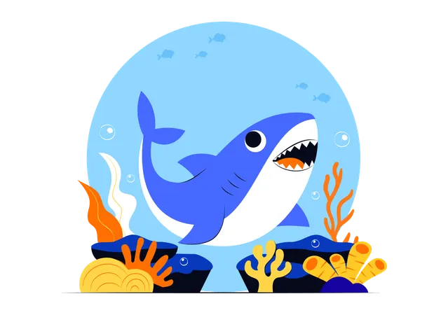 Shark Awareness Day  Illustration