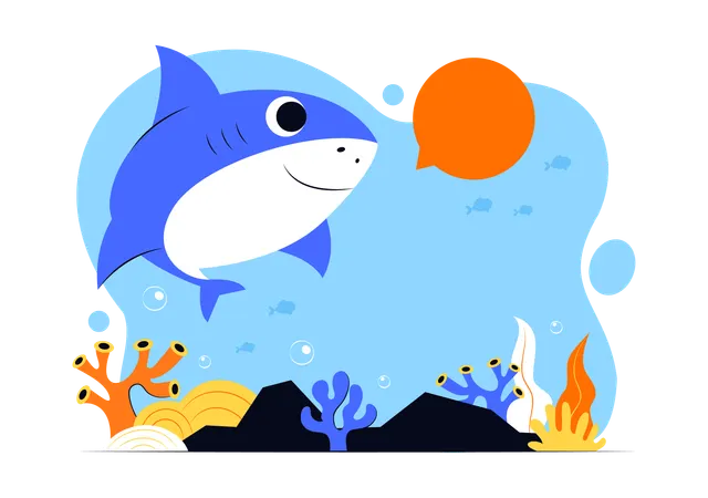 Shark Awareness Day  Illustration