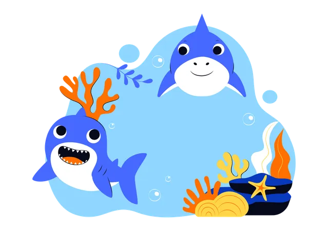 Shark Awareness Day  Illustration