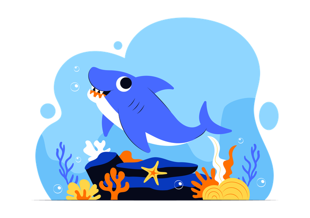 Shark Awareness Day  Illustration