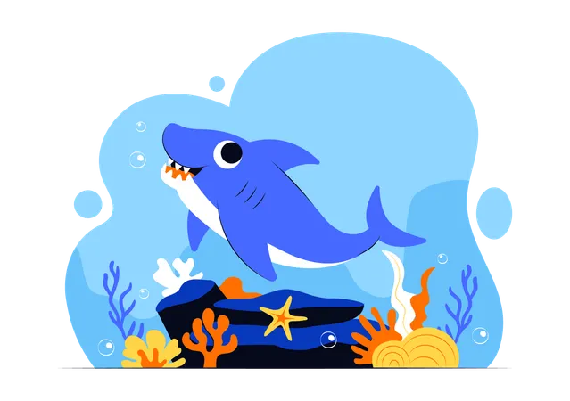 Shark Awareness Day  Illustration