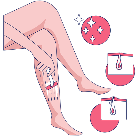 Shave Your Legs  Illustration