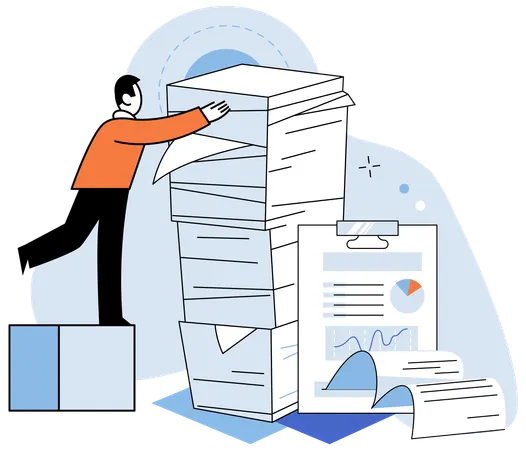 Sheet needs to be filled out with required information  Illustration