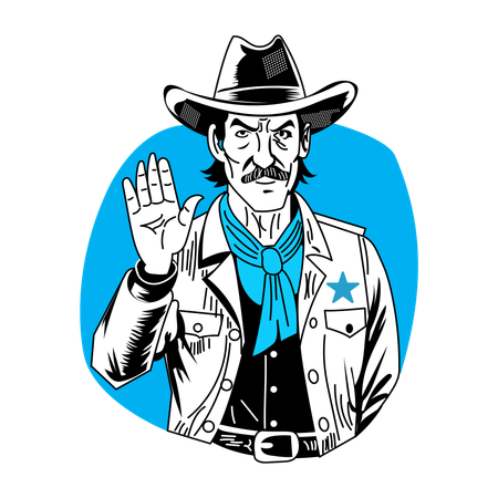 Sheriff  Illustration