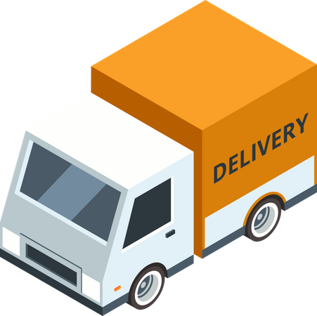 Shipment Truck  Illustration