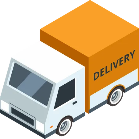 Shipment Truck  Illustration