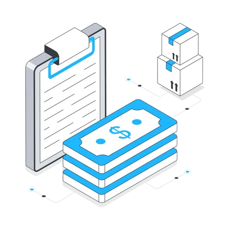 Shipping Cost  Illustration