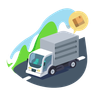 shipping illustration
