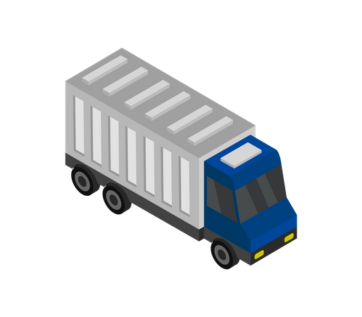 Shipping Truck  Illustration