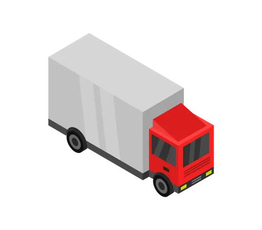 Shipping Truck  Illustration