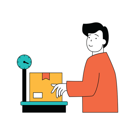 Shipping weight  Illustration