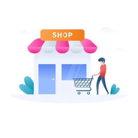 Shop Illustration