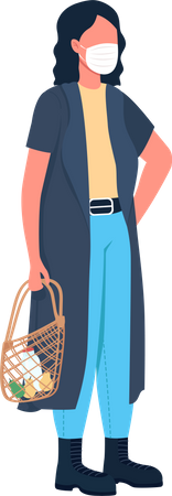 Shop kunde  Illustration