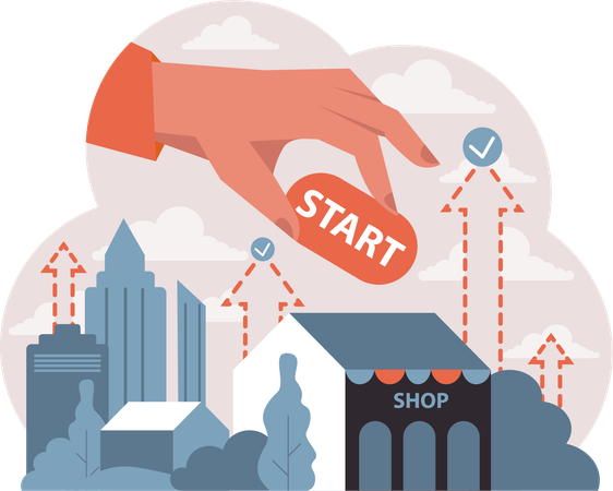 Shop Startup analysis  Illustration
