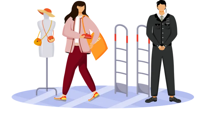 Shoplifting  Illustration