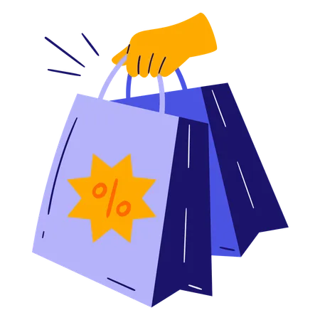 Shopping Bag  Illustration