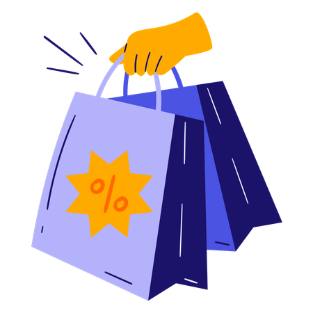 Shopping Bag  Illustration