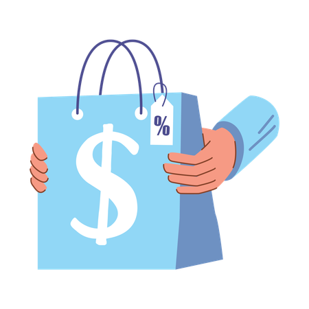 Shopping Bag  Illustration