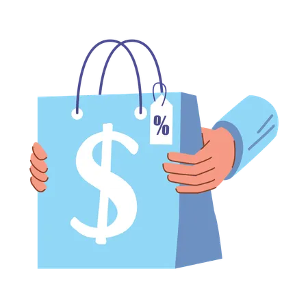 Shopping Bag  Illustration