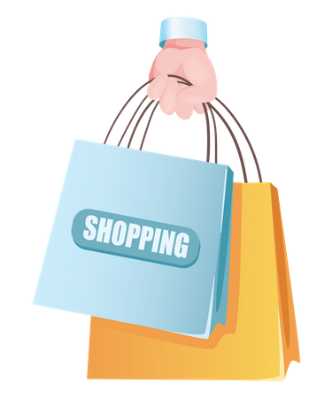 Shopping Bags  Illustration